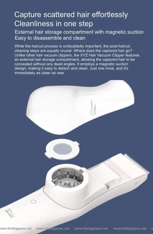 Lusn - Suction Hair Clipper - Emiratec