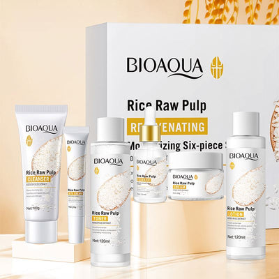BIOAQUA - Rice Raw Pulp Rejuvenating Set (Original) - Emiratec