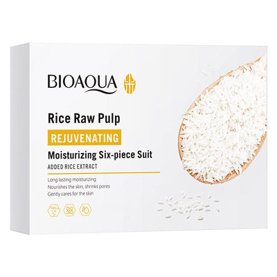 BIOAQUA - Rice Raw Pulp Rejuvenating Set (Original) - Emiratec