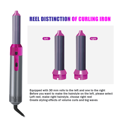 Hot Air Brush (5 - in - 1) - Emiratec