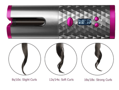 Cordless Automatc Curler - Emiratec