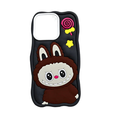 Silicone 3D Design Cartoon iPhone Case - Emiratec