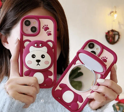 Silicone 3D Design Cartoon iPhone Case - Emiratec